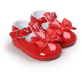 2017 Fashion Baby Girls Newborn Babies Shoes PU Leather Prewalkers Boots Non-slip Shoes