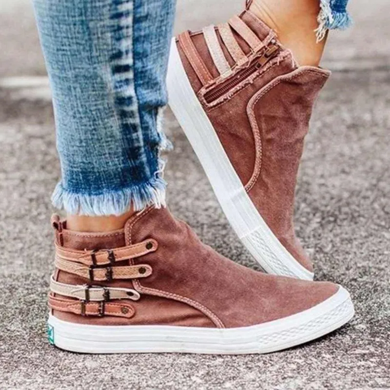 21 GLADIATOR Denim Sneakers