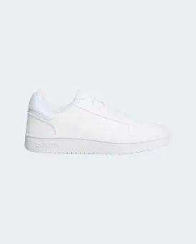 Adidas Hoops 2.0 Kids-Unisex Lifestyle Shoes White