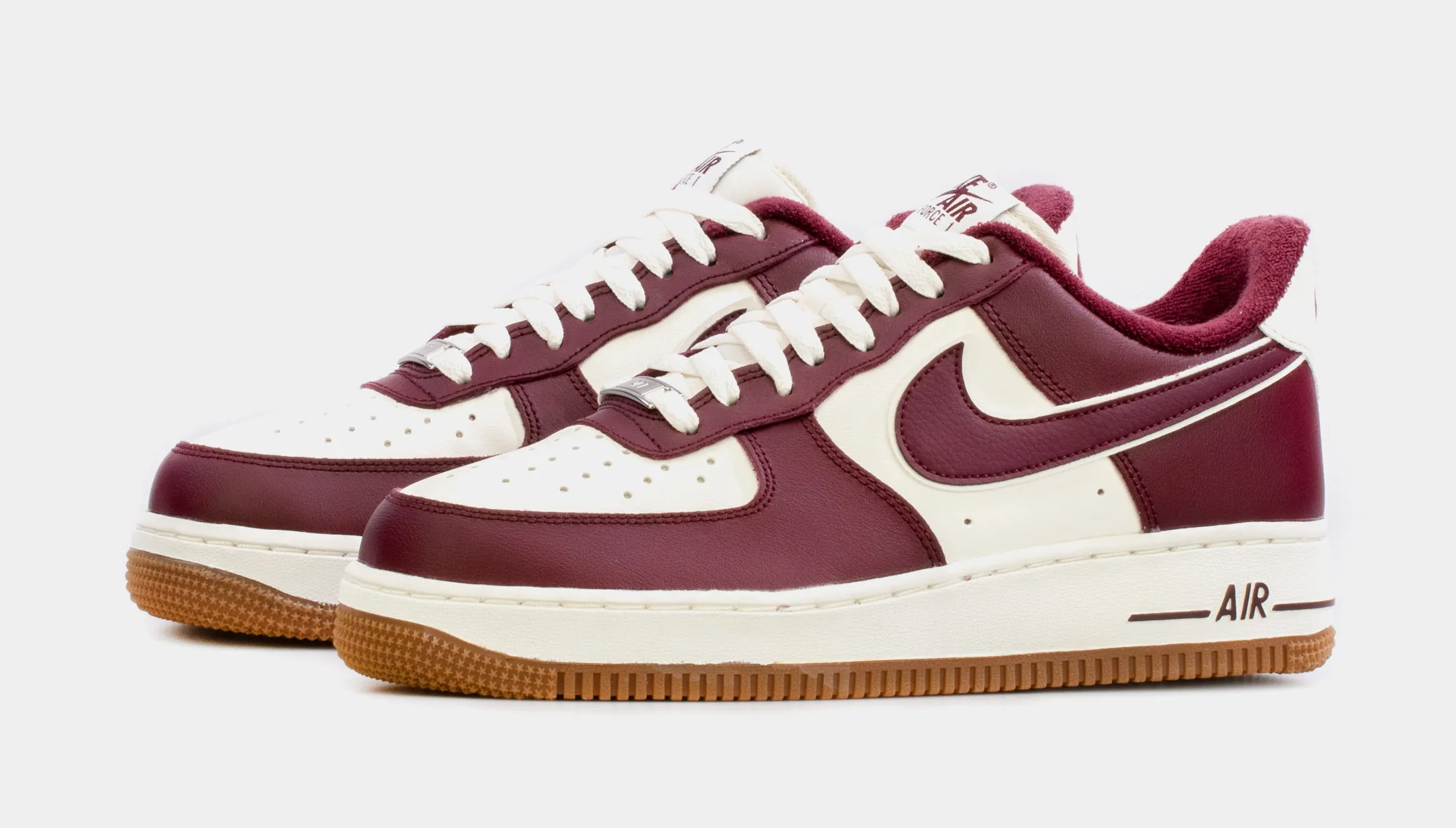 Air Force 1 '07 Night Maroon Mens Lifestyle Shoes (Maroon/White)