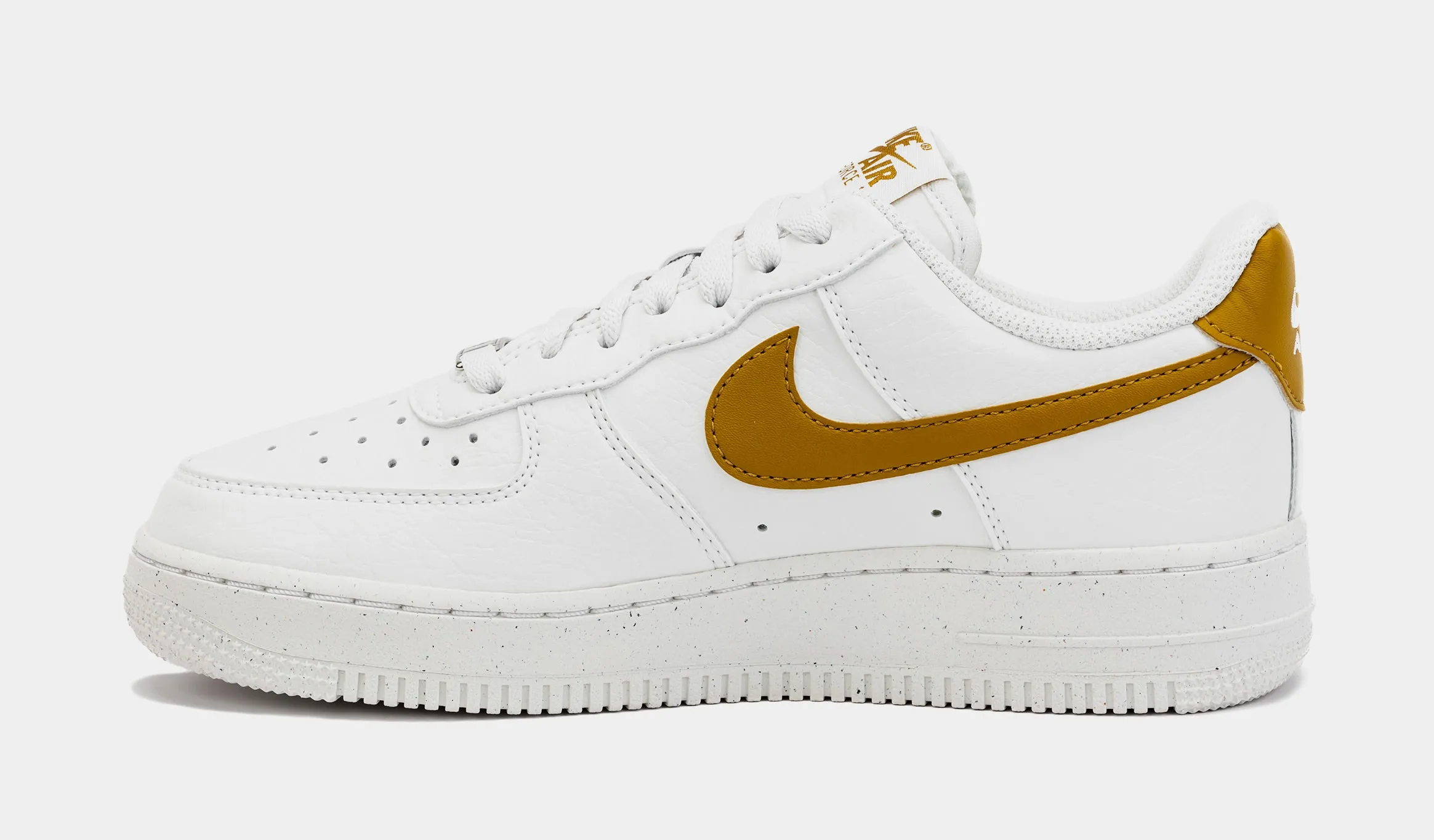 Air Force 1 Next Nature Bronzine Womens Lifestyle Shoes (White/Bronzine)