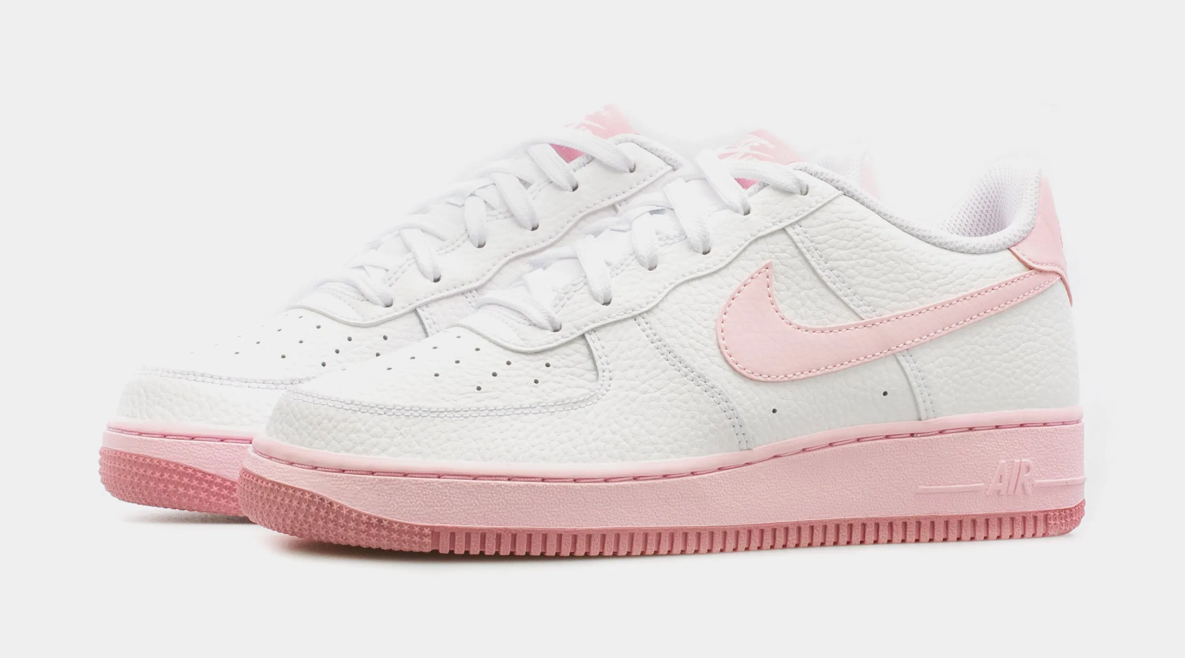 Air Force 1 Pink Foam Grade School Lifestyle Shoes (Pink/White)