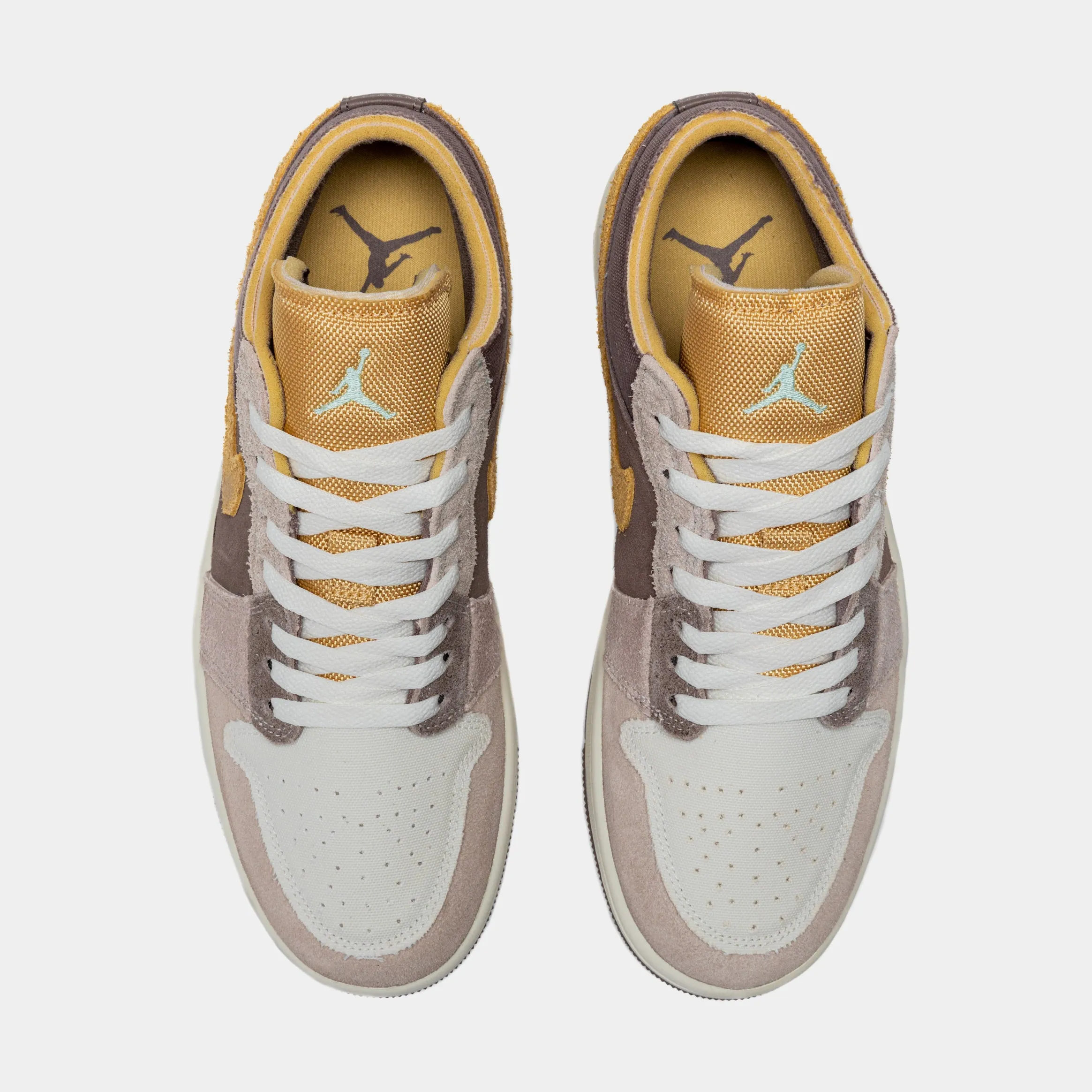 Air Jordan 1 Retro Low SE Craft Taupe Haze Mens Lifestyle Shoes (Brown/Beige)