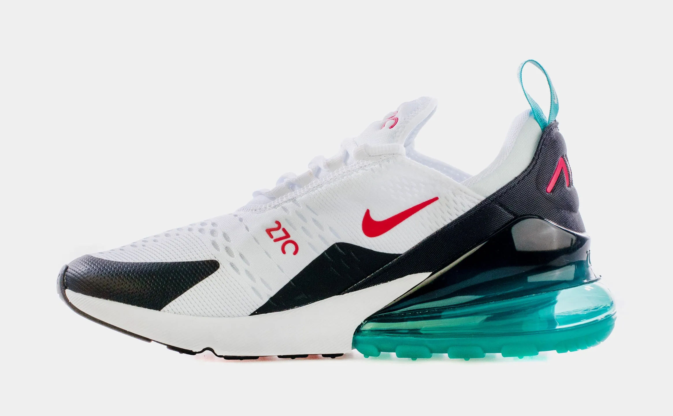 Air Max 270 Mens Lifestyle Shoes (White/Teal)