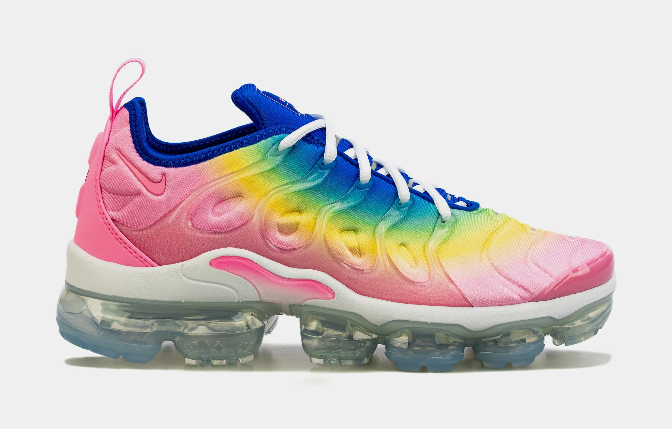 Air VaporMax Plus Womens Running Shoes (Pink/Blue)