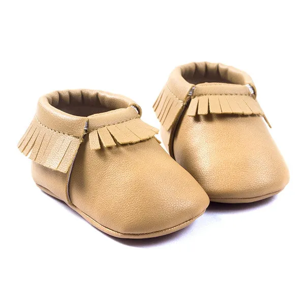 Baby Moccasins 28 Style 0-18 Month Toddler Kids Fringe Tassel PU Leather Shoes Crib Shoes First Walkers