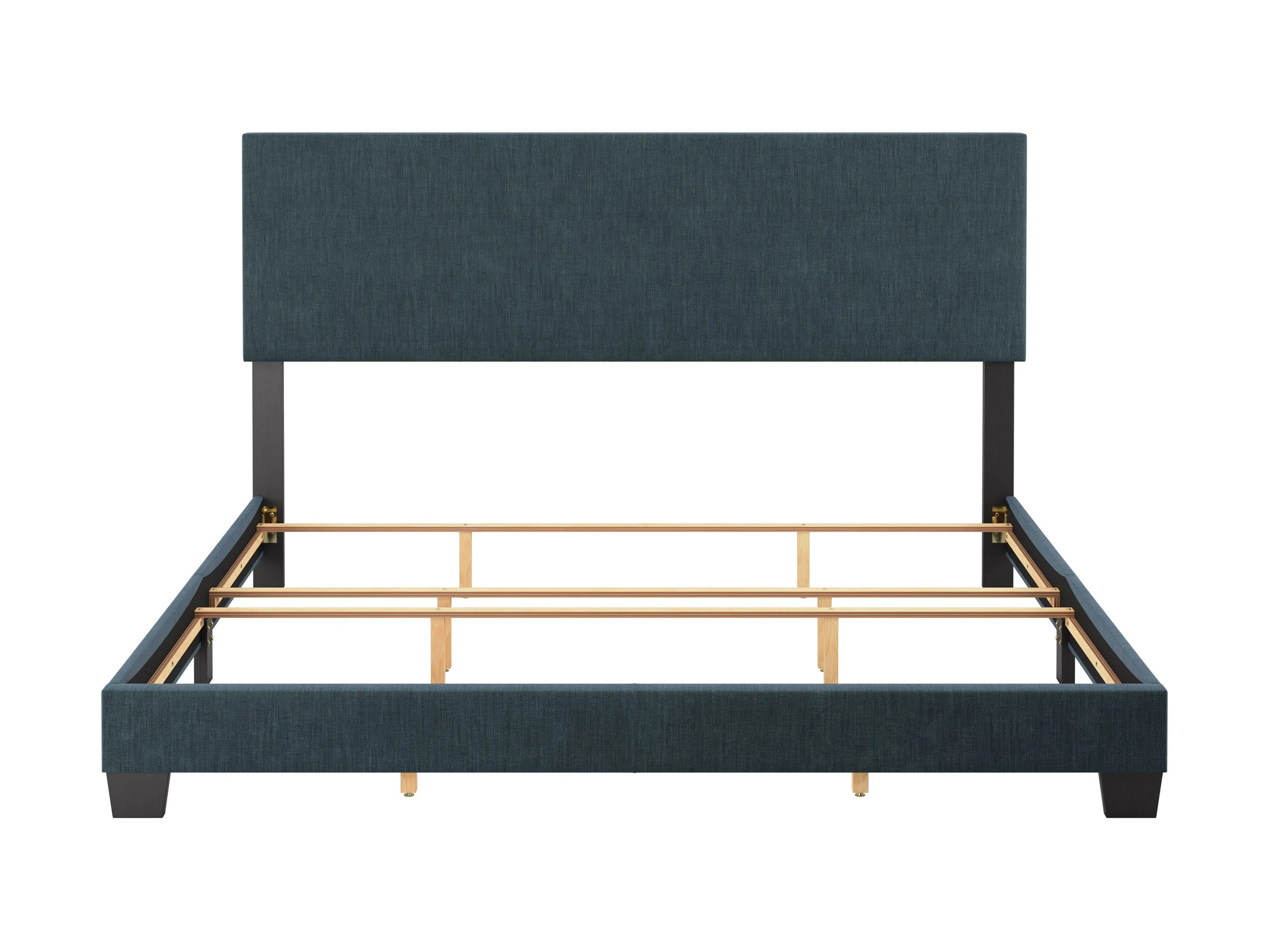 Blue Modern King Bed