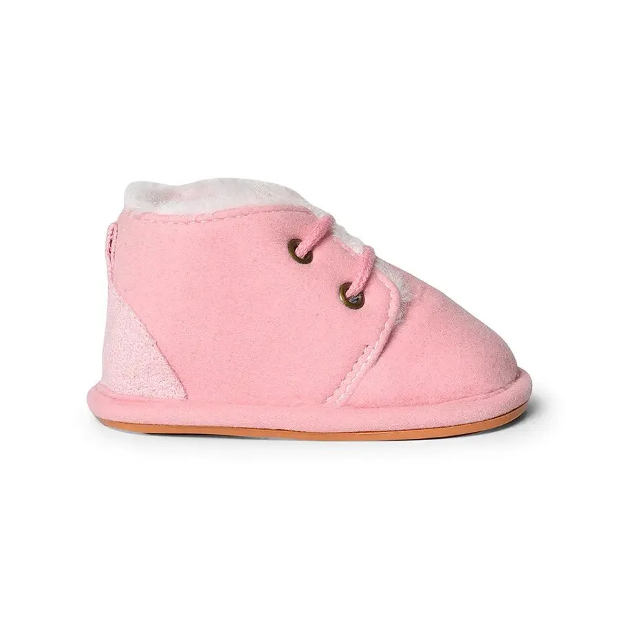 Cuddle Baby Girl Comfy Rabbit Fur Shoes