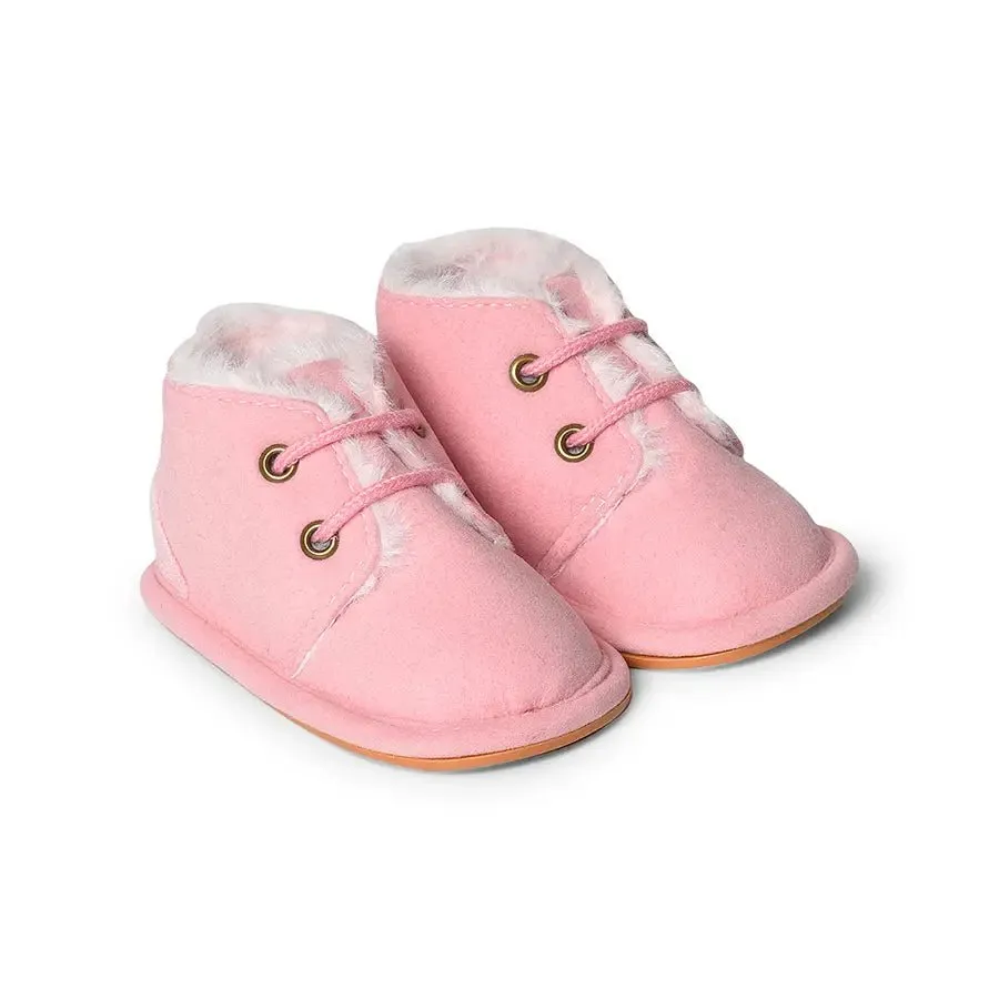 Cuddle Baby Girl Comfy Rabbit Fur Shoes