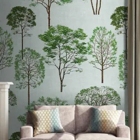 Custom Mural Wallpaper Modern Woods Forest (㎡)