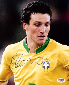 Elano Autographed 8x10 Photo Brazil PSA/DNA #U54769