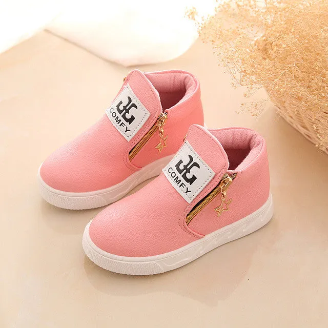 explosion models classic children's shoes for boys and girls spring and autumn fashion low cylinder boots single boots