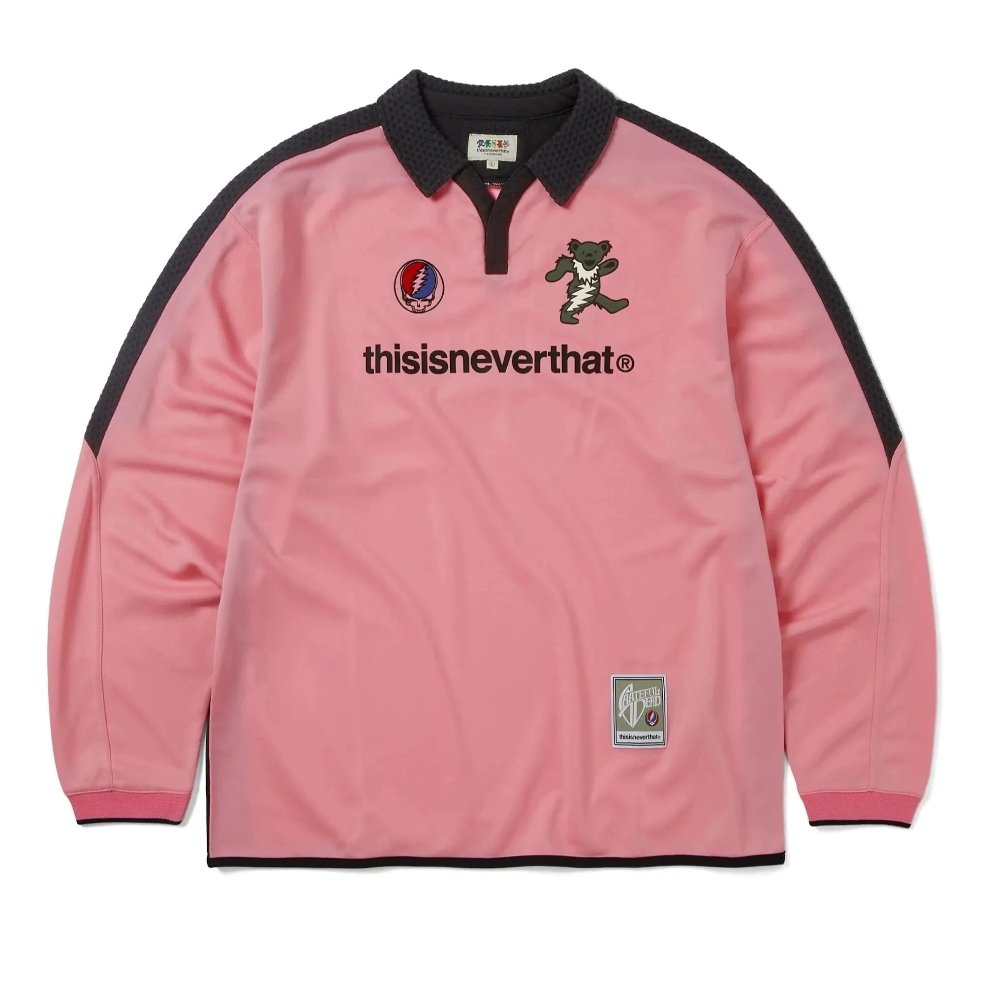 GD Soccer Jersey PINK / THISISNEVERTHAT X GRATEFUL DEAD