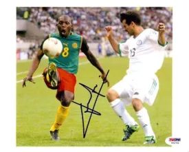 Geremi Njitap Autographed 8x10 Photo Chelsea PSA/DNA #U54789