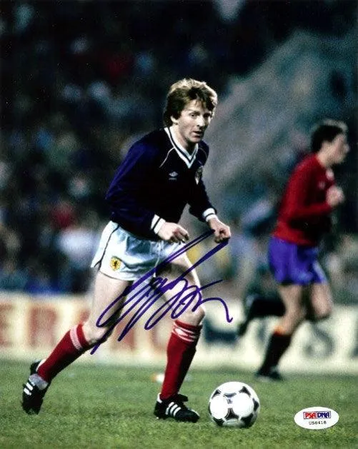 Gordon Strachan Autographed 8x10 Photo Scotland PSA/DNA #U58418