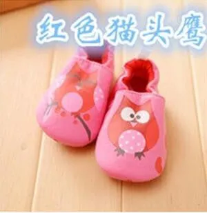 Hot Sale Soft Lovely Baby Boys Girls Kids Shoes Cotton Toddler Slippers New Style Skid-Oroof First Walkers Infant Shoes