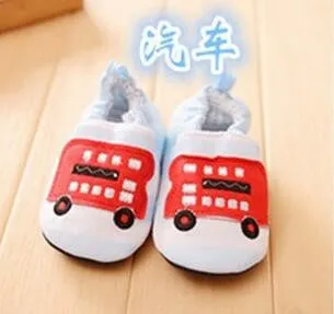 Hot Sale Soft Lovely Baby Boys Girls Kids Shoes Cotton Toddler Slippers New Style Skid-Oroof First Walkers Infant Shoes