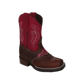 International M Kid's Western Pink Boots