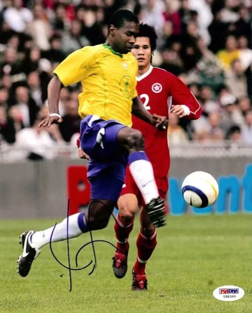 Juan Silveira dos Santos Autographed 8x10 Photo Brazil PSA/DNA #U58390