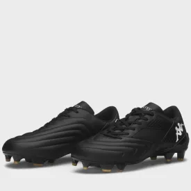 Kappa Player Base FG Boots- Black/White/Gold