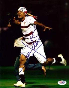 Luis Fabiano Autographed 8x10 Photo Brazil PSA/DNA #U54778