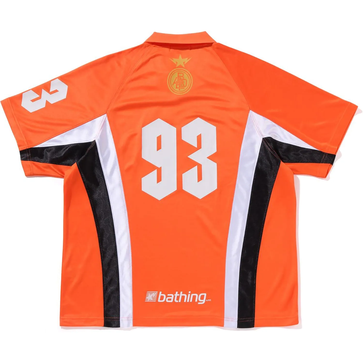 MULTI LOGO RELAXED FIT SOCCER JERSEY MENS