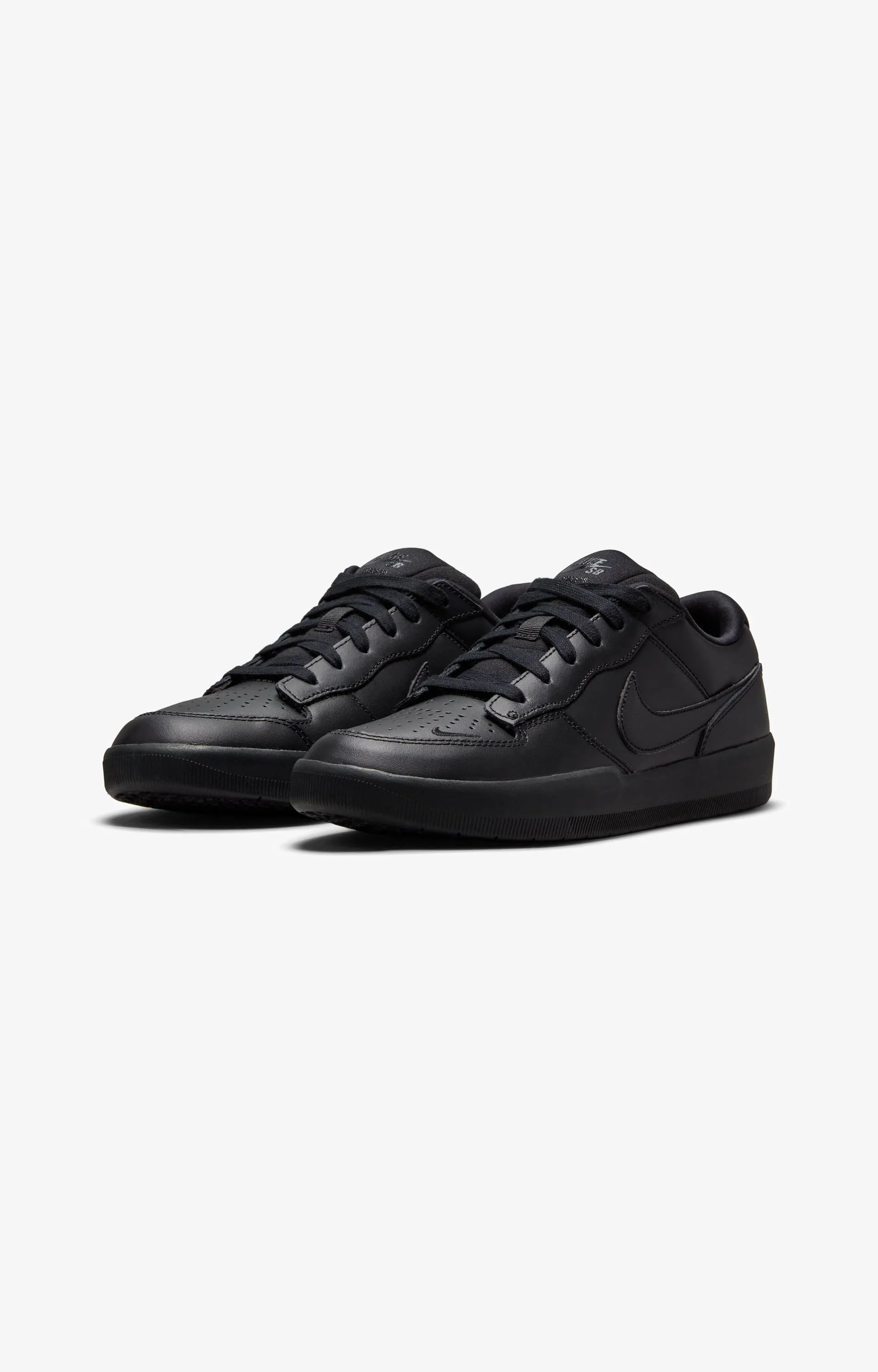 Nike SB Force 58 Premium Shoe, Black/Black