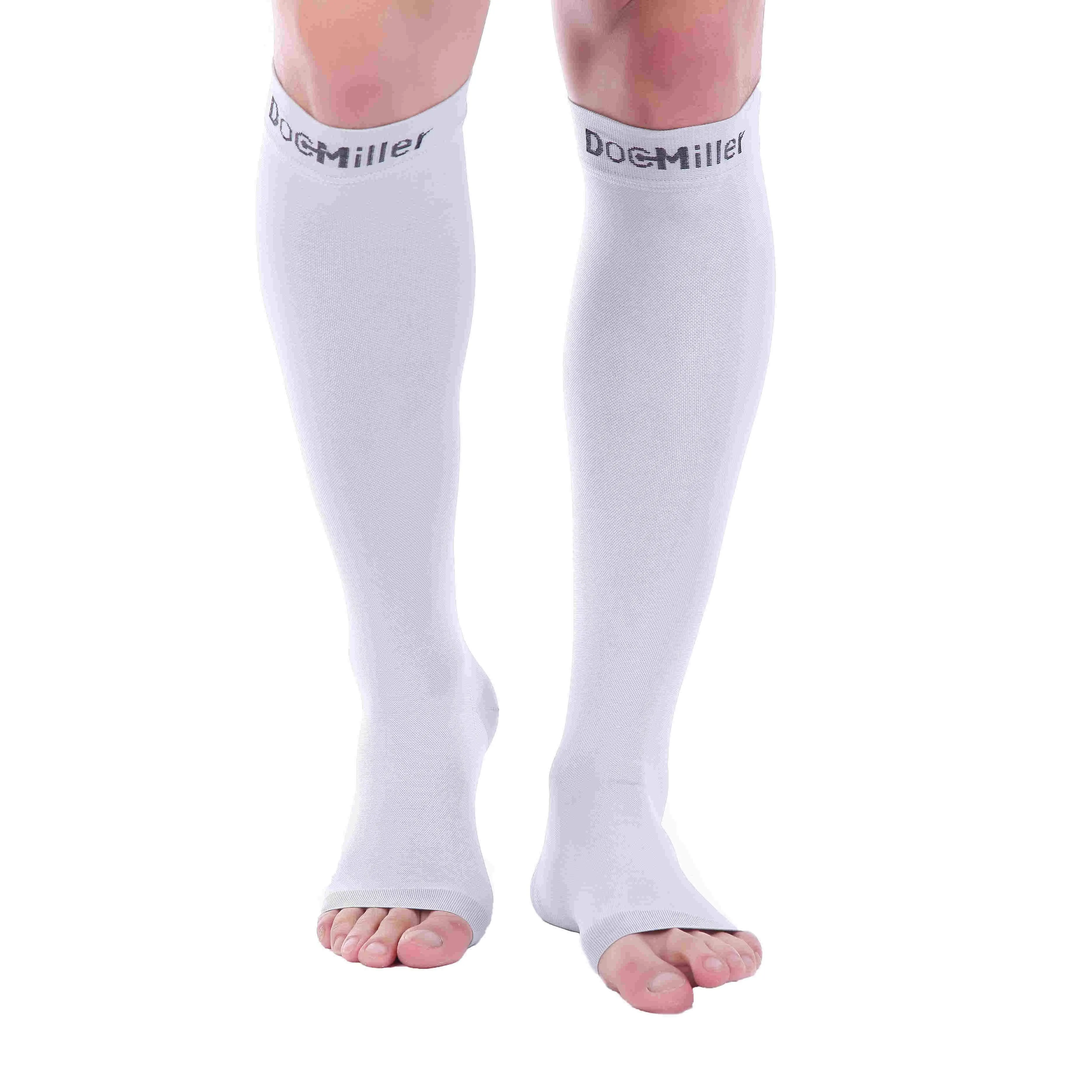 Open Toe Compression Socks 20-30 mmHg