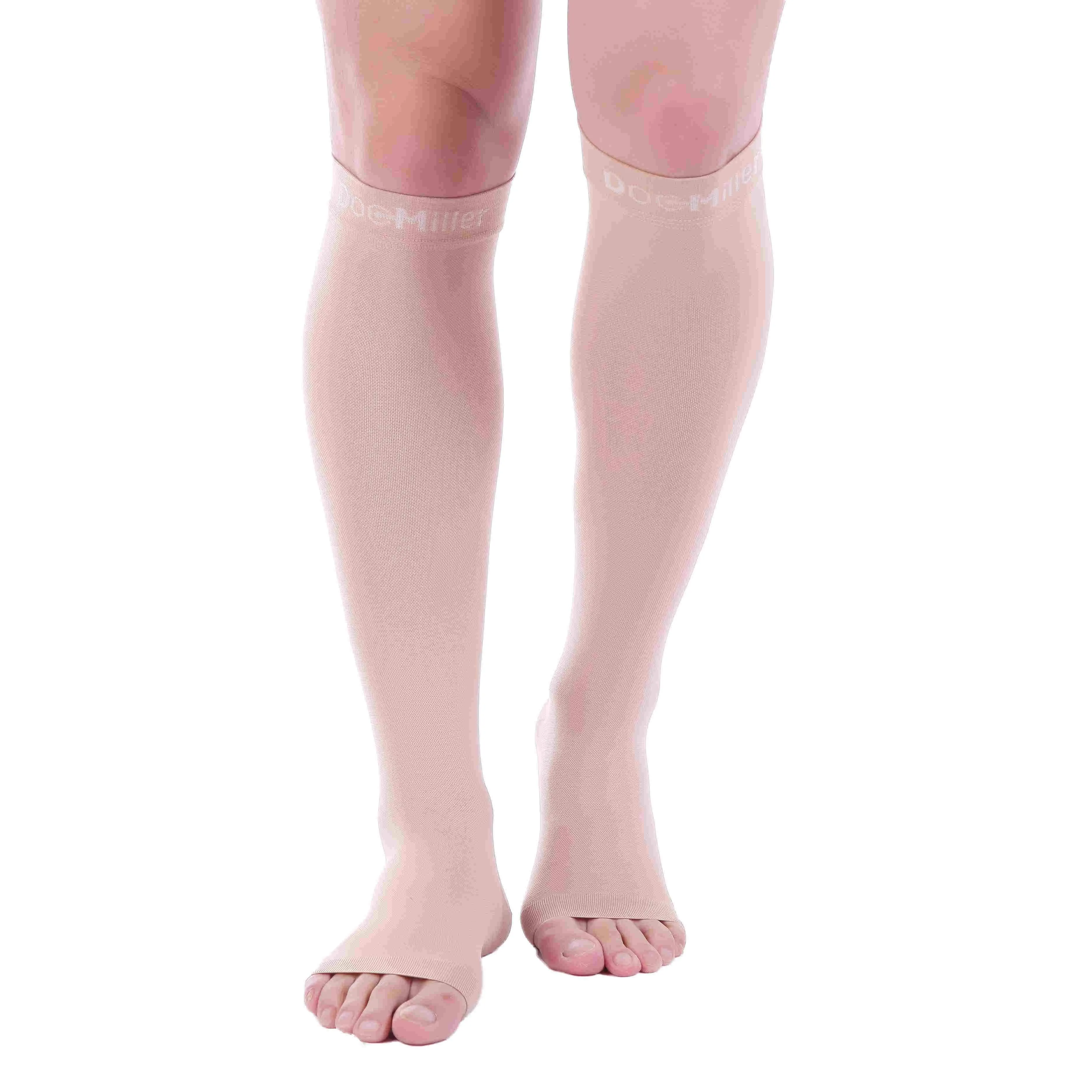 Open Toe Compression Socks 20-30 mmHg