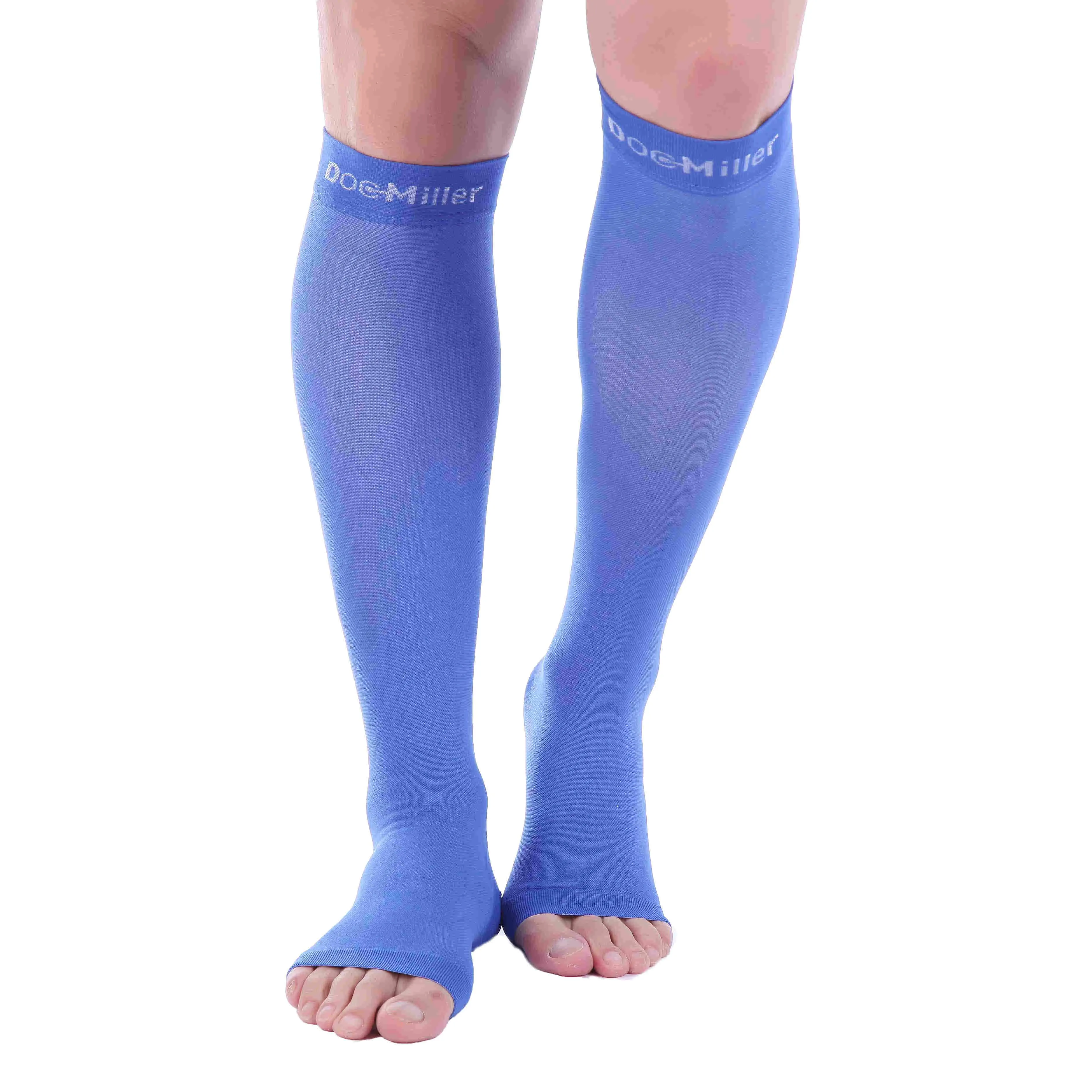 Open Toe Compression Socks 20-30 mmHg