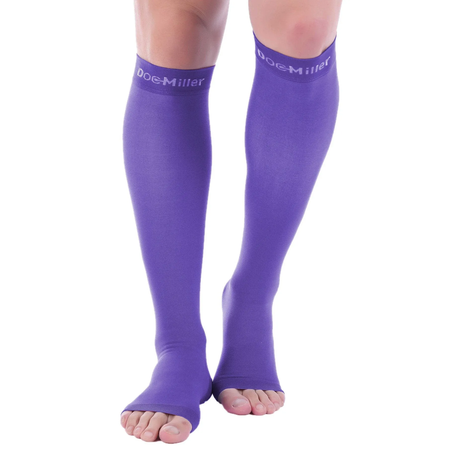 Open Toe Compression Socks 20-30 mmHg