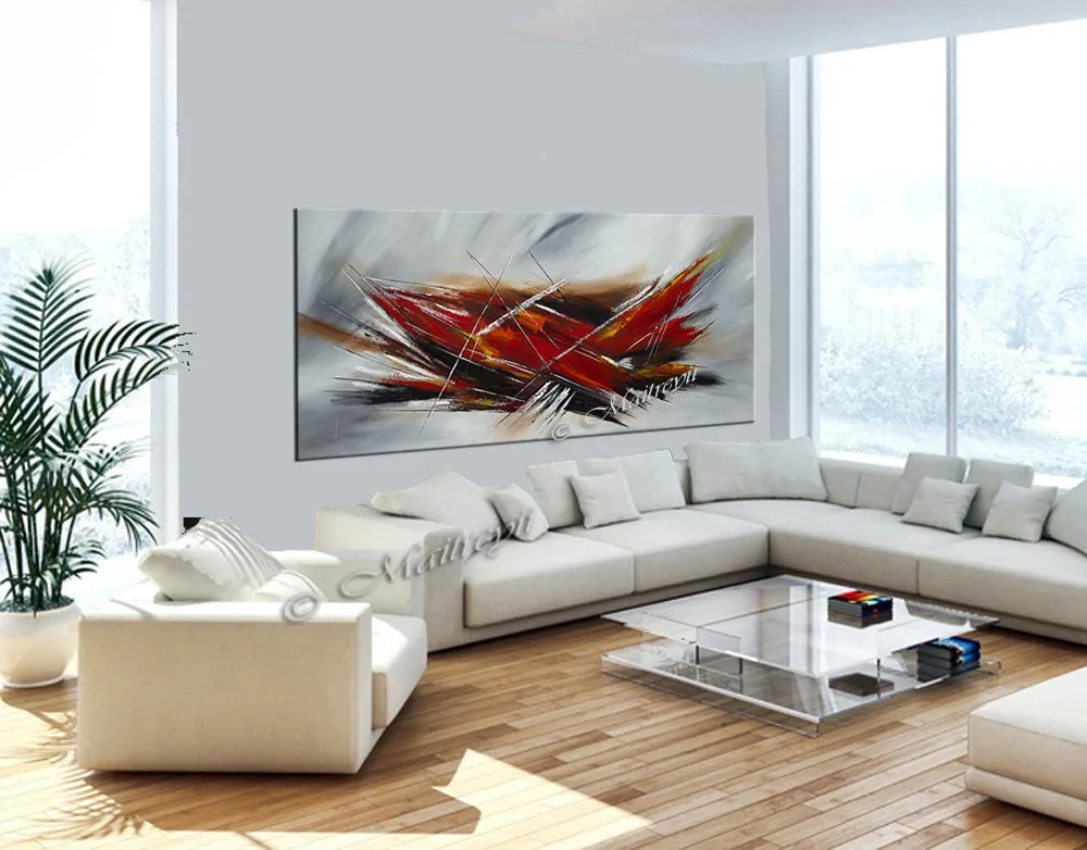 Original art for sale | Modern Paintings | Large Modern Art - Fighter Plane 1