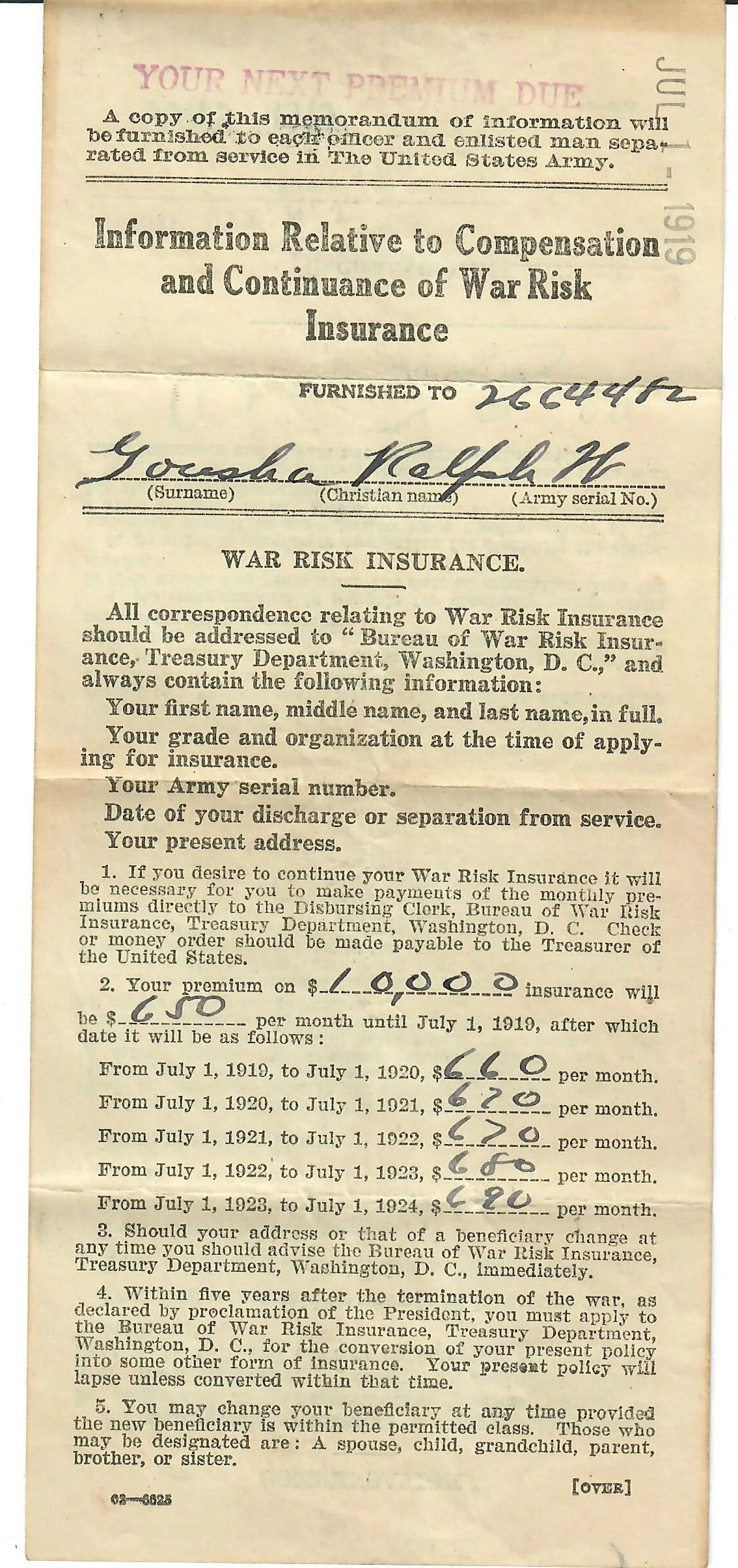 Original U.S. WWI 318th Infantry Regiment 80th AEF Named Grouping