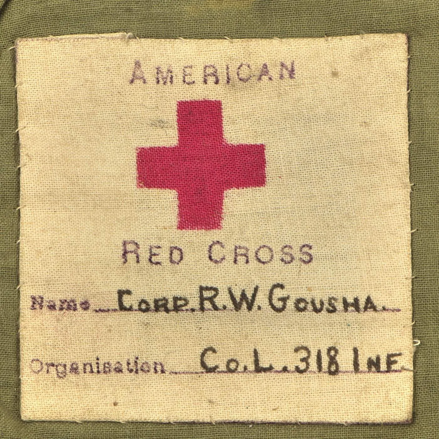 Original U.S. WWI 318th Infantry Regiment 80th AEF Named Grouping