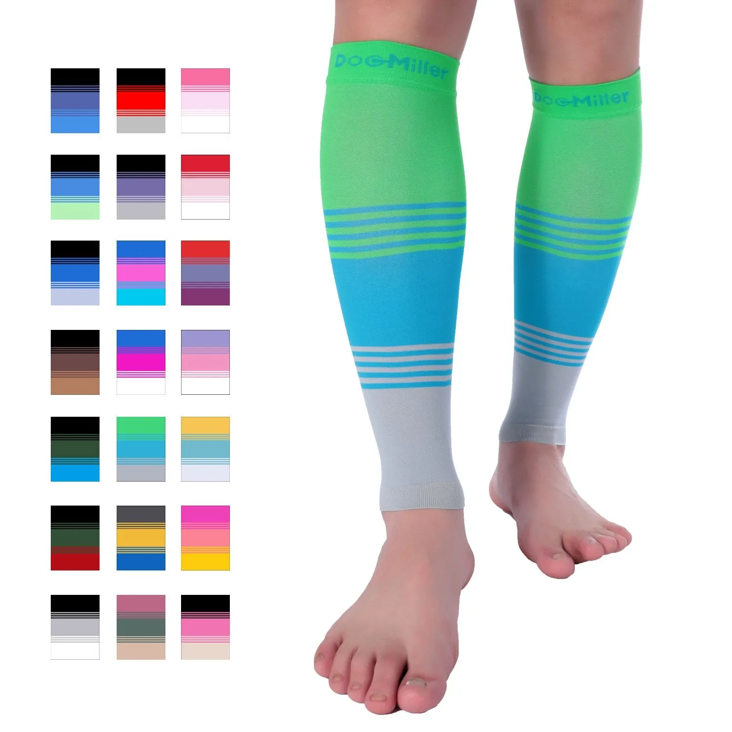 Premium Calf Compression Sleeve 20-30 mmHg 3 Colors (2)