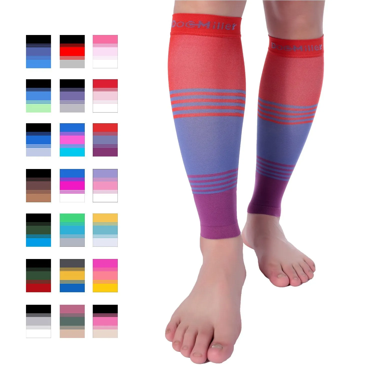 Premium Calf Compression Sleeve 20-30 mmHg 3 Colors (2)