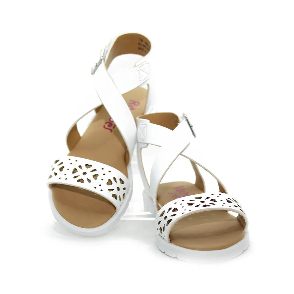 Rachel Jessica Sandals White Toddlers Kids Girls - Kids Shoes