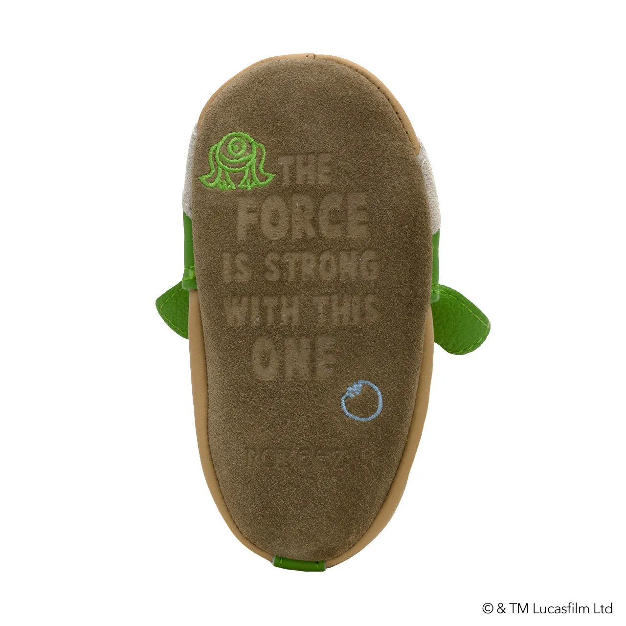 Robeez Star Wars™ The Child Soft Soles Color: Light Green