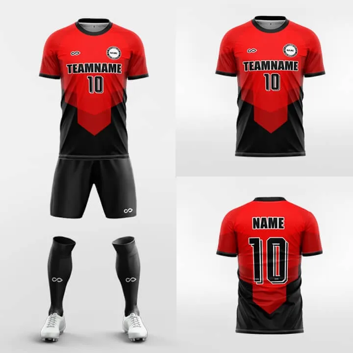 Shield - Team Custom Soccer Jerseys with Shorts Sublimated