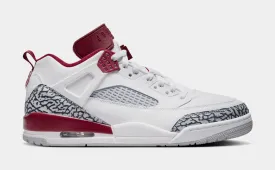 Spizike Low Mens Basketball Shoes (White/Wolf Grey/Anthracite/Team Red)