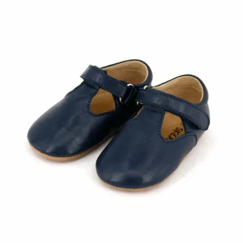 T-Bar Baby & Toddler Prewalker Shoes Navy