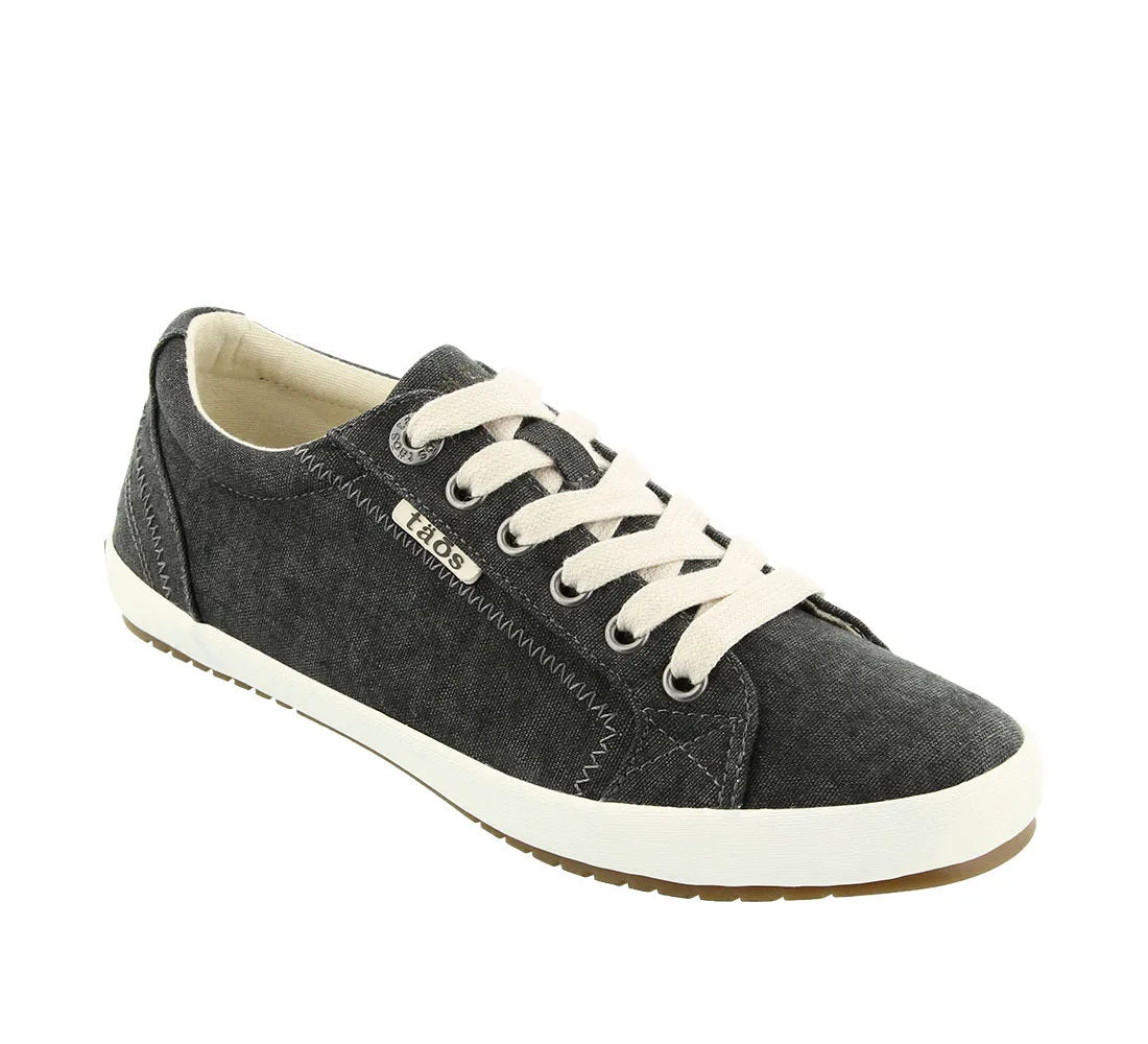 Taos Star Canvas Sneaker in Charcoal