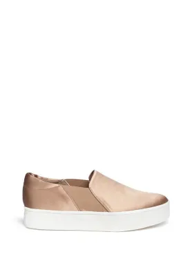 VINCE - Warren platform shoe in Fawn