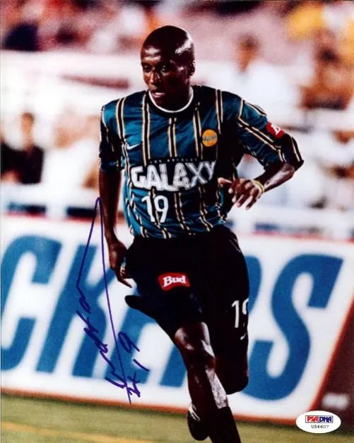 Welton Araujo Melo Autographed 8x10 Photo Brazil PSA/DNA #U54607