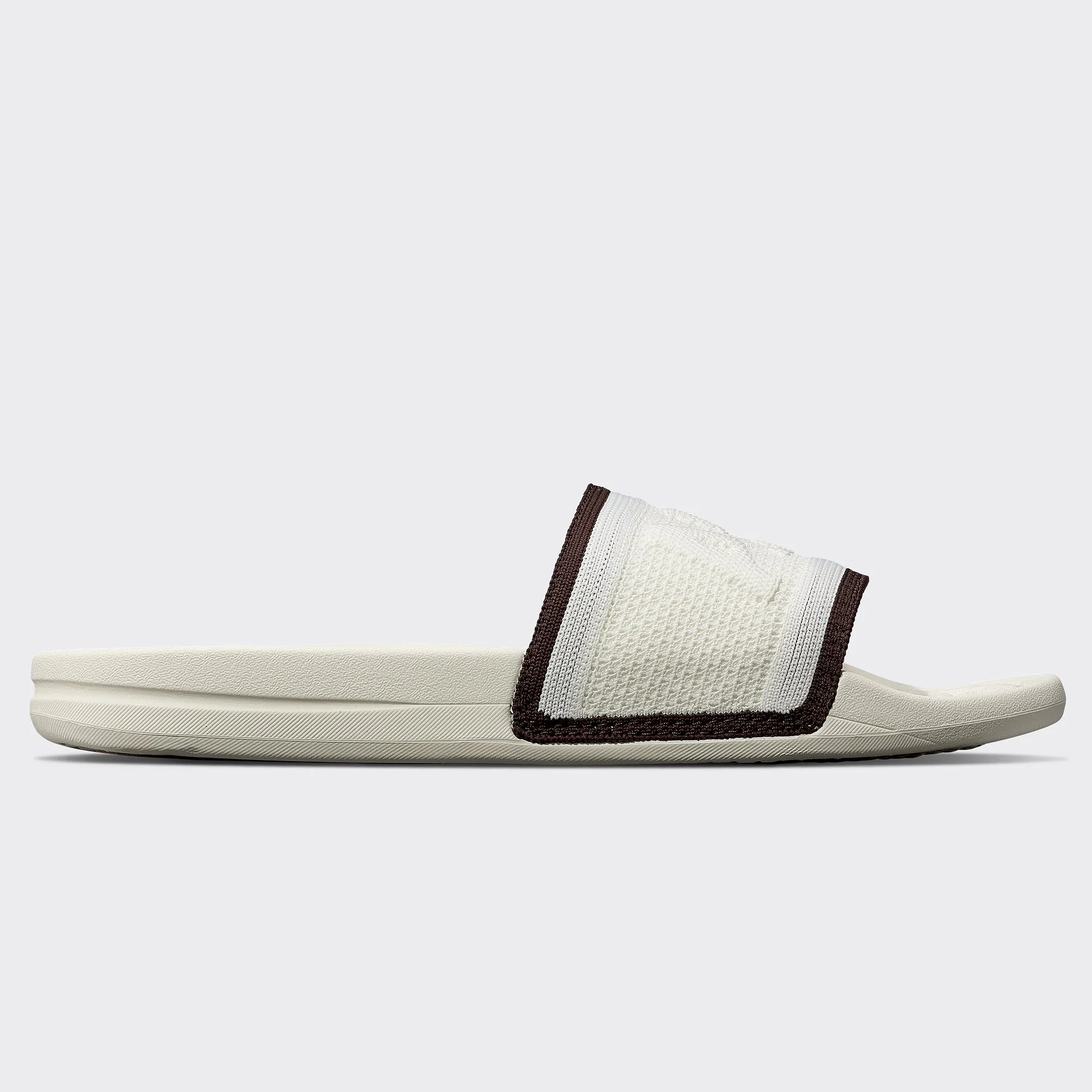 Women's Big Logo TechLoom Slide Ivory / Chocolate