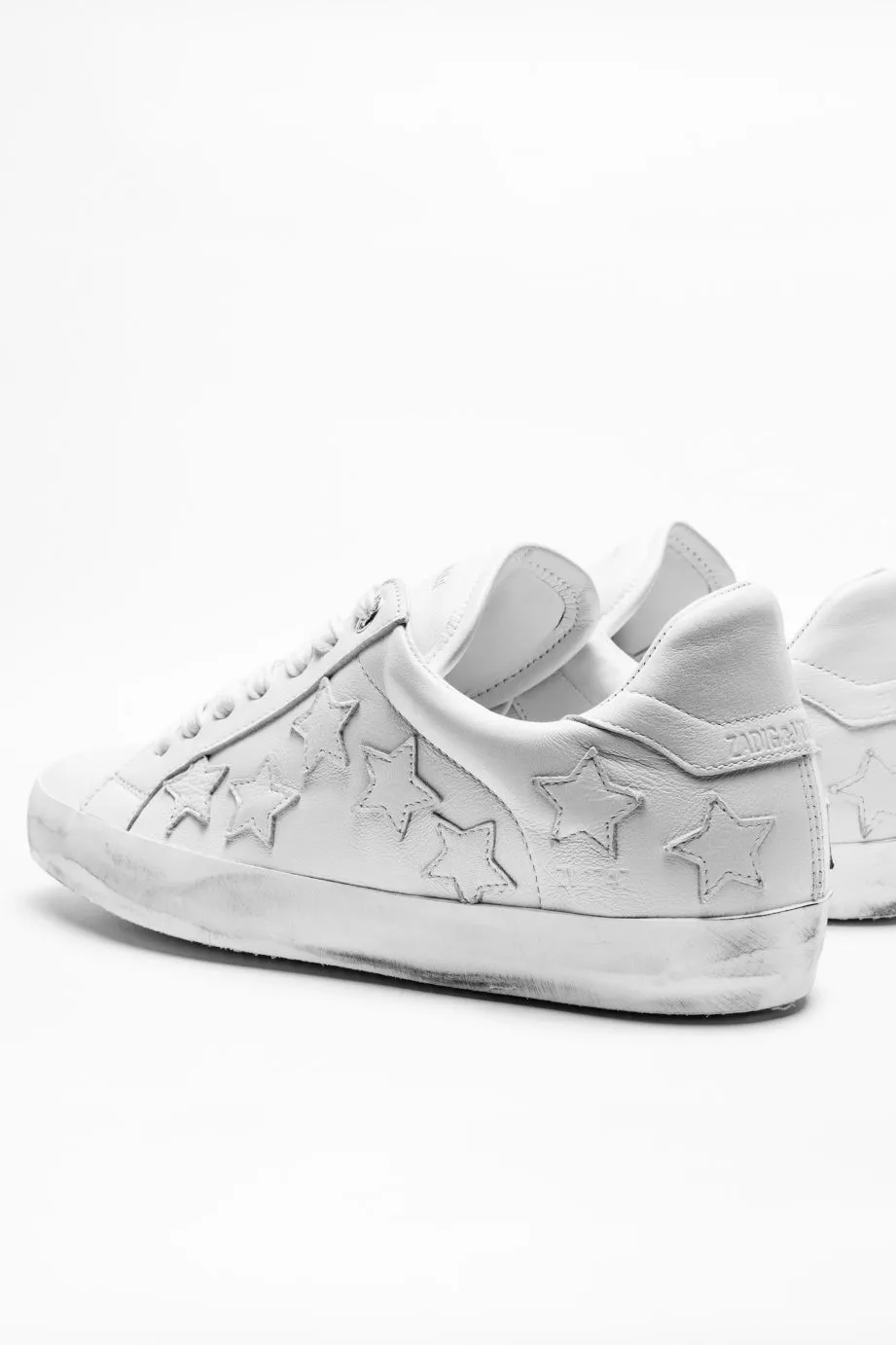 Zadig & Voltaire - Zadig Stars Sneakers In Blanc